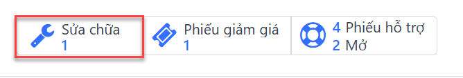 Xem các nút thông minh tập trung vào nút sửa chữa.