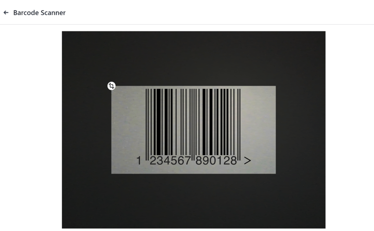 The Barcode Scanner window of the Registration Desk in the LeanSoft Events application.