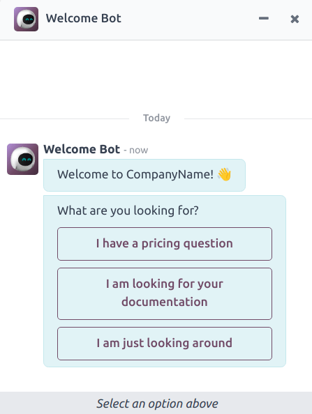 View of the chat window with a helpdesk ticket created in LeanSoft Live Chat.