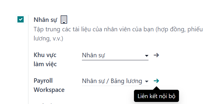 Kích hoạt việc tập trung các tệp đính kèm vào một khu vực cụ thể của hoạt động của bạn.
