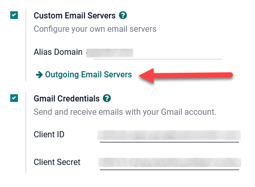 Configure Outgoing Email Servers in LeanSoft.