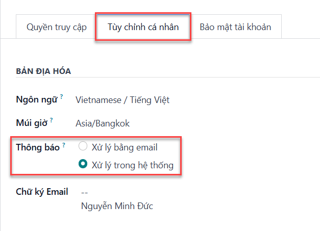 Xem tùy chỉnh cá nhân của LeanSoft Thảo luận.