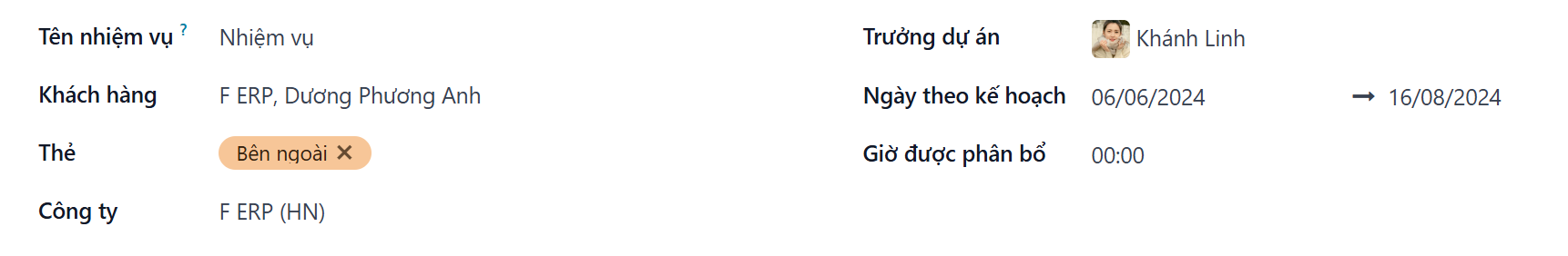 Cài đặt dự án
